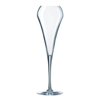 Chef & Sommelier Champagneglazen Symetrie 210ml set van 6 Wijnglazen - Grootste van NL