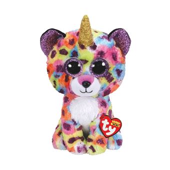 Peluche Ty Beanie Boo's Giselle Le Leopard Moyen