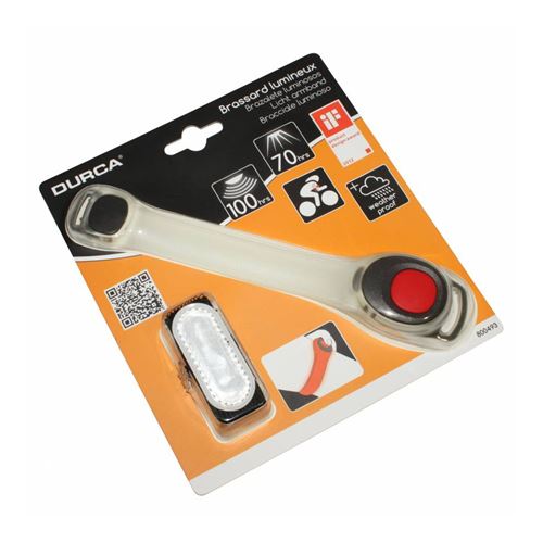 Eclairage de securite p2r a clipser sur bras ou cheville (avec pile cr2032 incluse)
