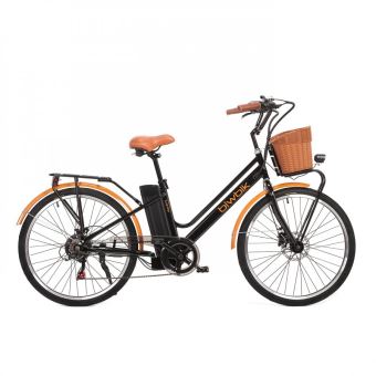 Velo Electrique De Ville 26 Biwbik Gante 250w Brushless 12ah Noir Velos Achat Prix Fnac