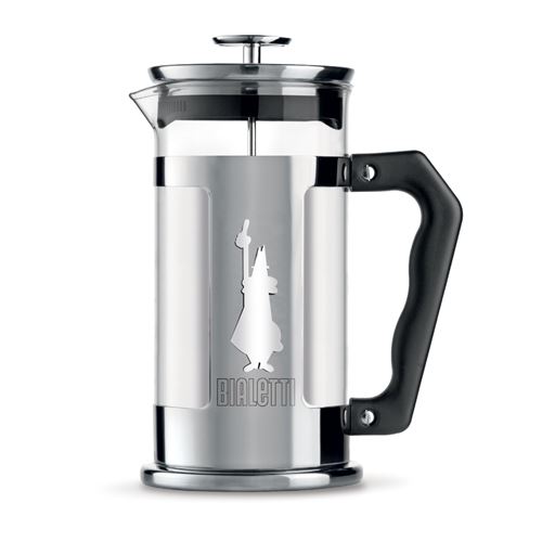 Bialetti Press Preziosa 350ml Kaffeebereiter Silber