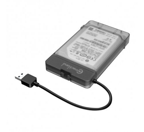 Connectland BE-USB3-322-BK Boîtier externe pour disque 2.5'' SATA USB 3 Noir