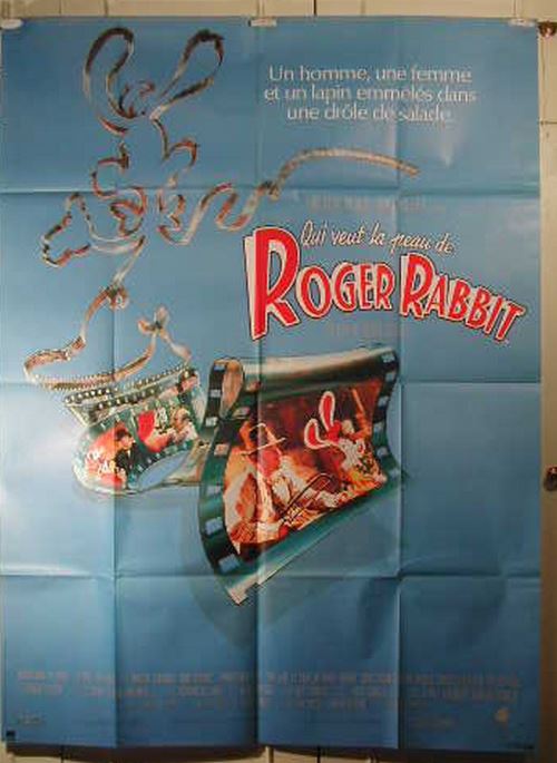 Roger Rabbits - affiche pliée - 116x158 cm - AFFICHE / POSTER
