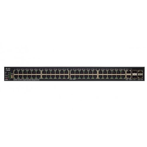 CISCO SG550X-48 Géré L3 Gigabit Ethernet (10/100/1000) Noir, Gris 1U