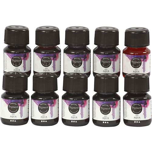 Creotime aquarelles Art Aqua 10 pièces 30 ml multicolore