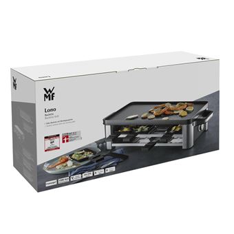 Appareil à raclette avec grill longo - Wmf - Noir - Inox
