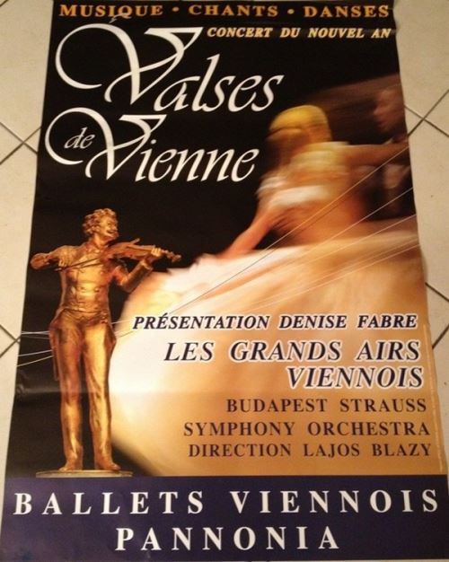 Les Valses De Vienne - 80x120 cm - AFFICHE / POSTER