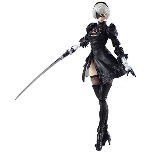 Figurine Bring Arts - Nier:Automata - 2B Et Machine 14 Cm