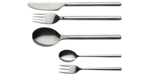 Esmeyer mengabel silke, 12er set, aus edelstahl 18 0 - par 1 - couverts à l'unité, esmeyer 142-157