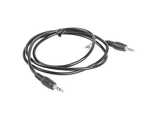 Lanberg env.-mjmj 10cc 0012 -bk prise jack vers jack audio stéréo câble 1,2 m noir ca-mjmj-10cc-0012-bk