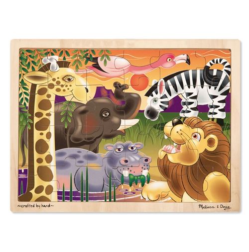 Melissa and doug jungle puzzle on sale