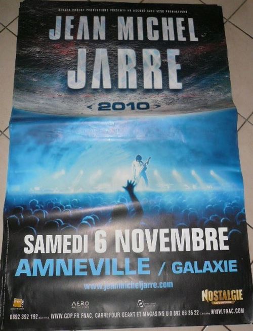 Jean-Michel JARRE - 80x120 cm - AFFICHE / POSTER