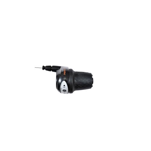 Manette vtt/vtc p.tournante 7v. shimano revoshift droite noir nexus 7 r7s31