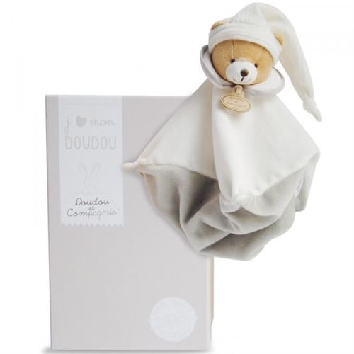 Doudou 202 l'original ours taupe - doudou et compagnie