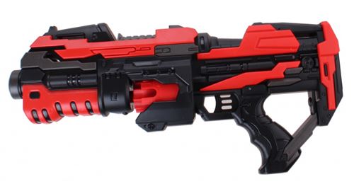 Tack Pro fusil de chasse Pro Attack junior 45 cm noir/rouge 11 pièces