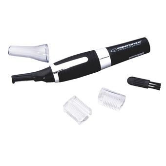 Lot De 3 Tondeuses De Précision Sans Fil Pour Poils De Nez, Oreilles, Barbe - Avec LED, Fonctionne Sur Piles