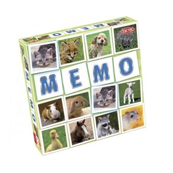 Tactic Jeu de mémoire bébé Animaux Mémo - 1