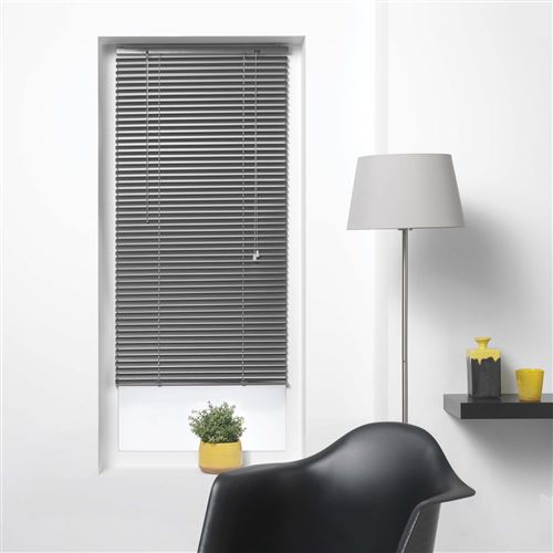 Store venitien lamelles 50 x 180 cm aluminium venitien Anthracite