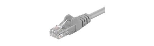goobay câble de réseau - 15 m - gris