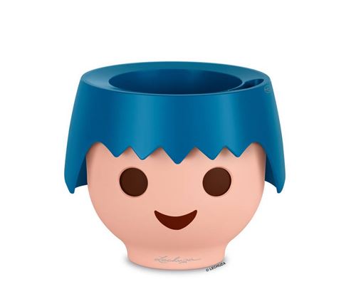 Pot OJO - Kit Complet, bleu océan - 21 × 21 × 15,75 cm