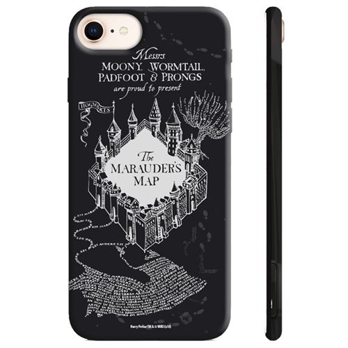 ABYstyle - Harry Potter - Coque de téléphone - Carte du Maraudeur (pour iPhone 6, iPhone 6S, iPhone 7 et iPhone 8)