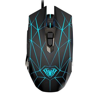 Souris Gaming RGB Flow Mars Gaming MMG Blanc Anti-Glisse Mac