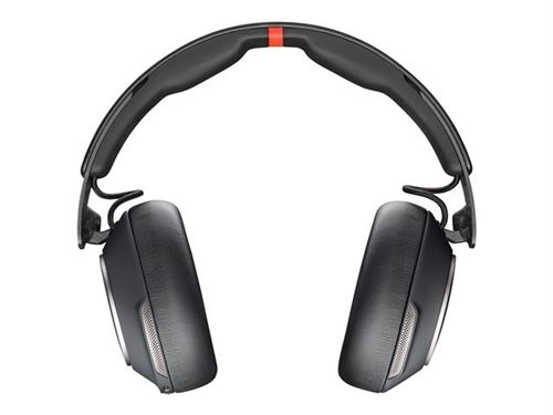 Poly Voyager Surround 85 - Voyager Surround 80 Series - Micro-Casque - Circum-Aural - Bluetooth - Sans Fil - Suppresseur De Bruit Actif - Usb-C Via Un Adaptateur Bluetooth - Noir - Certifié Pour Microsoft Teams Open Office, Certifié Uc, Certifié Pour M