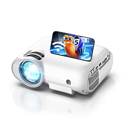 Non Communiqué Vidéoprojecteur Wifi Bluetooth 1080P Portable Soutient 7500 Lumens Home Cinéma 100 000 Heures
