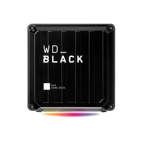 Non Communiqué Noir Disque Ssd Externe Western Digital Wd_black D50 Enceinte