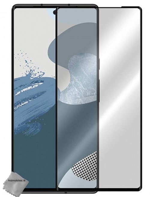 Film De Protection Verre Trempe Incurve Integral Pour Google Pixel 6 Pro - Noir - Htdmobiles