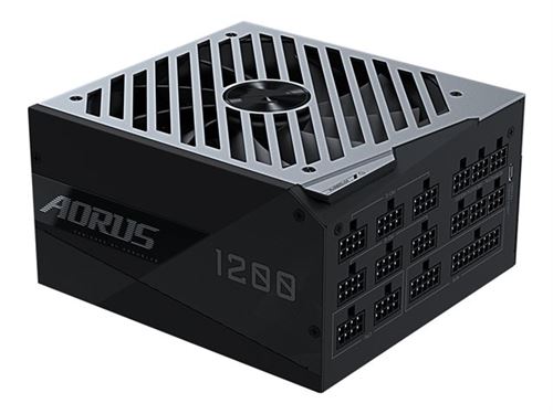 AORUS P1200W GP-AP1200PM - Alimentation électrique (interne) - ATX12V 2.3/ EPS12V - 80 PLUS Platinum - CA 100-240 V - 1200 Watt - PFC active