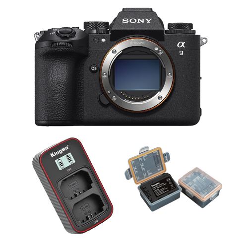 Non Communiqué Noir Appareil Photo Sony A9 Iii +Batterie Kingma (Sony Np-Fz100)+Kingma Lcd Double Chargeur