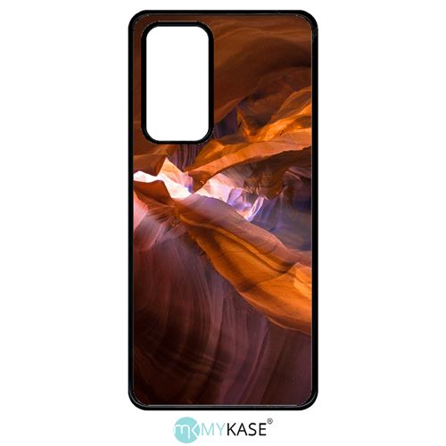 Coque My-Kase pour P40 - grotte fantastique - Plastique Noir