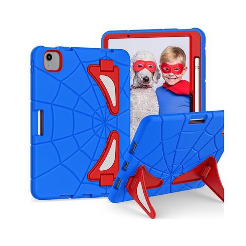 Pour iPad Air 11 pouces M2 (2024) A2902/A2903/A2904 Étui antichoc pour enfants (bleu/rouge)