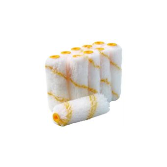 Lot De 10 Manchons Anti-goutte Pour Bougies E14 - 80 Mm X 25 Mm - En Fer Plaqué Or - Pour Lustres Et Appliques