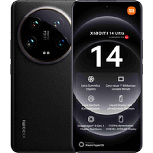 Smartphone Xiaomi 14 Ultra Xiaomi noir 6,73 120 16 Go RAM 512 Go stockage 5 Ah