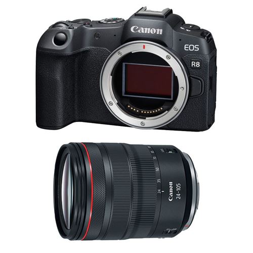 EOS R8 + RF 24-105mm f/4L IS USM État correct - N/A reconditionné disponible sur Fnac