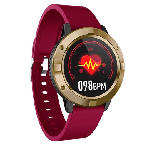 Montre Connectée Chronus Q10 Femme-Rouge-Chronus