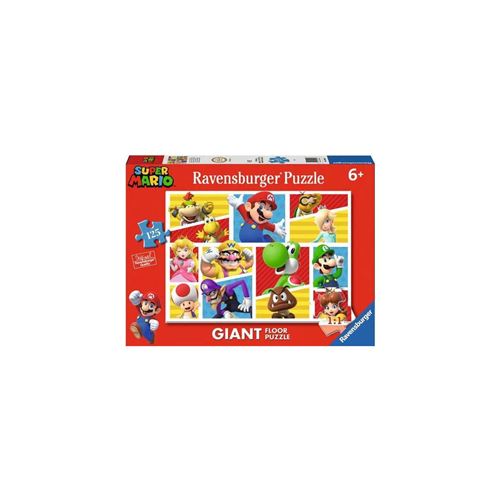 Non Communiqué Ravensburger Super Mario Jeu De Puzzle 125 Pièce(S) Jeu Vidéo