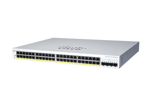 Cisco CBS220-48P-4X-EU Smart 48-port GE, PoE+ 382W CBS220-48P-4X-EU