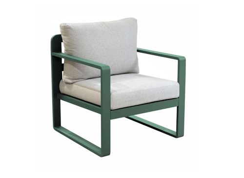 Proloisirs Gris Fauteuil Sofa - Mojito Ii - Aluminium Époxy - Amande - Image 3