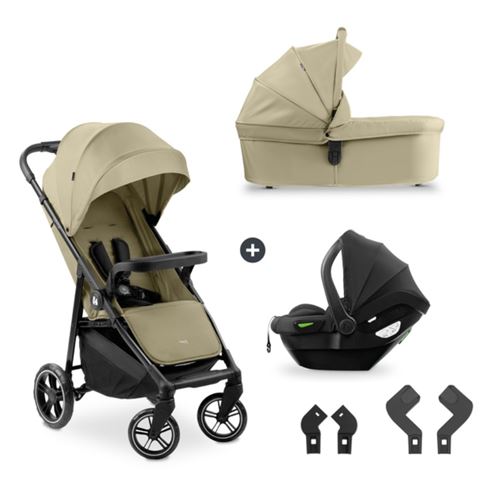 Poussette Ensemble Trio Shop N Care Olive