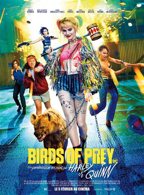 Birds of Prey - 2020 - Margot Robbie, Mary Elizabeth Winstead - 40x60cm - Affiche de cinéma originale pliée État correct - N/A reconditionné disponible sur Fnac