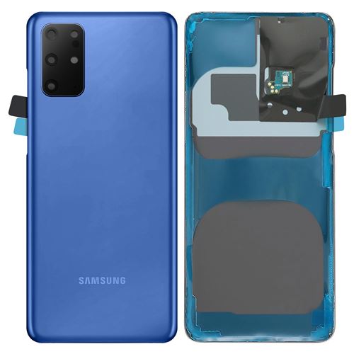 Cache Batterie D'origine pour Galaxy S20 Plus Pièce de Remplacement Samsung Bleu