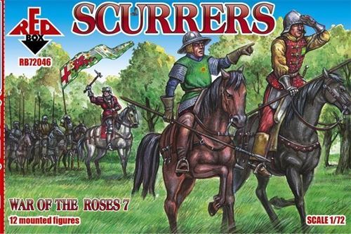 Scurrers, War Of The Roses 7 - 1:72e - Red Box
