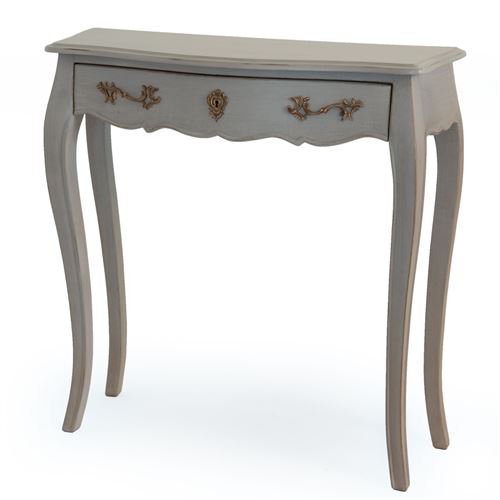 Amadeus - Console Murano - 1 Tiroir - Gris - Bois - Image 2