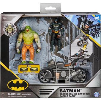 Batman Transforming - Batcycle avec Figurines - 1