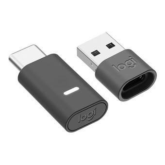 Adaptateur LOGI USB-C vers A - Accessoires Logitech