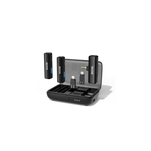 BOYA Wireless Microphone System X2 3.5mm Lightning & USB-C