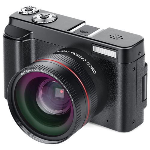 Appareil Photo Num&eacute;rique 4K - NEOZHOU - 48MP - Zoom 16x - Ecran Orientable 3"" - Carte 32GB Offerte